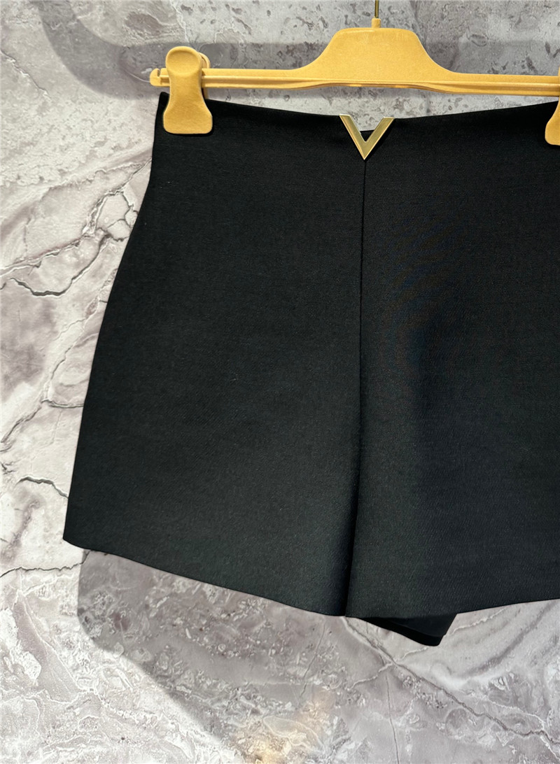 Va1e*ntin0 silk wool shorts replica clothing sites