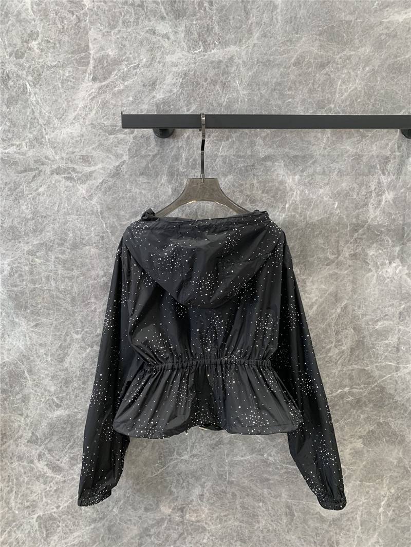 M1um1u zipper sun protection jacket replica d&g clothing