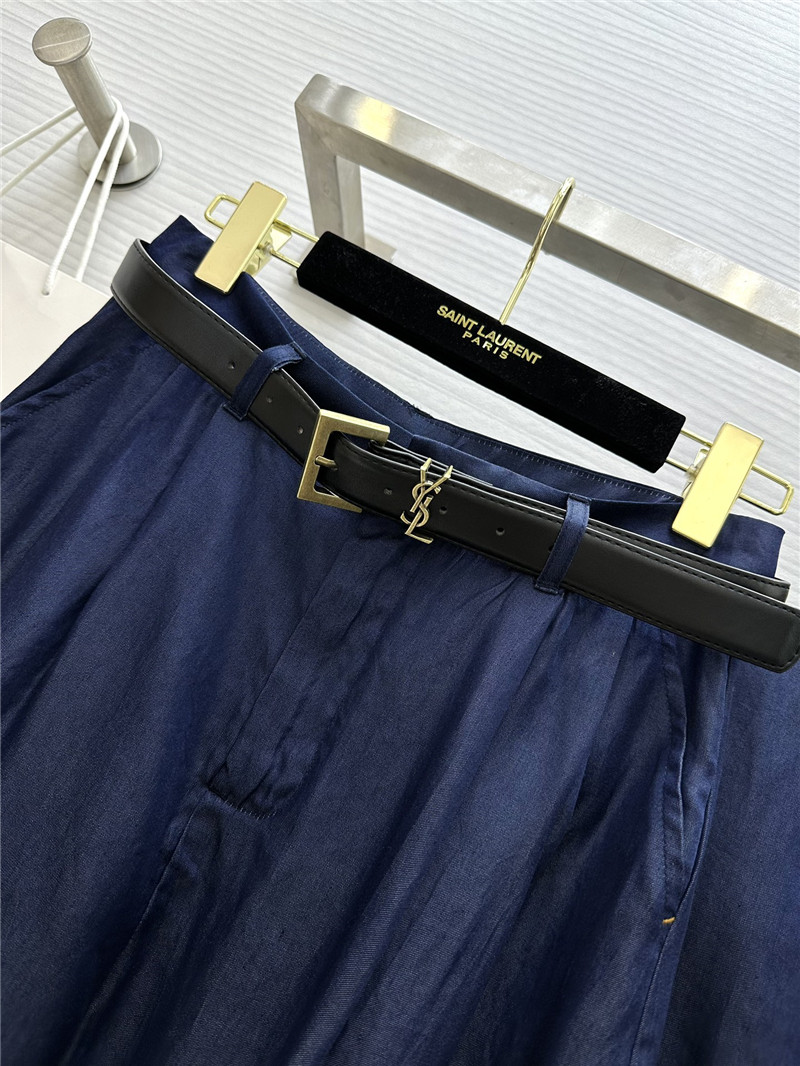 Y51 tencel cotton denim suit replica designer clothes