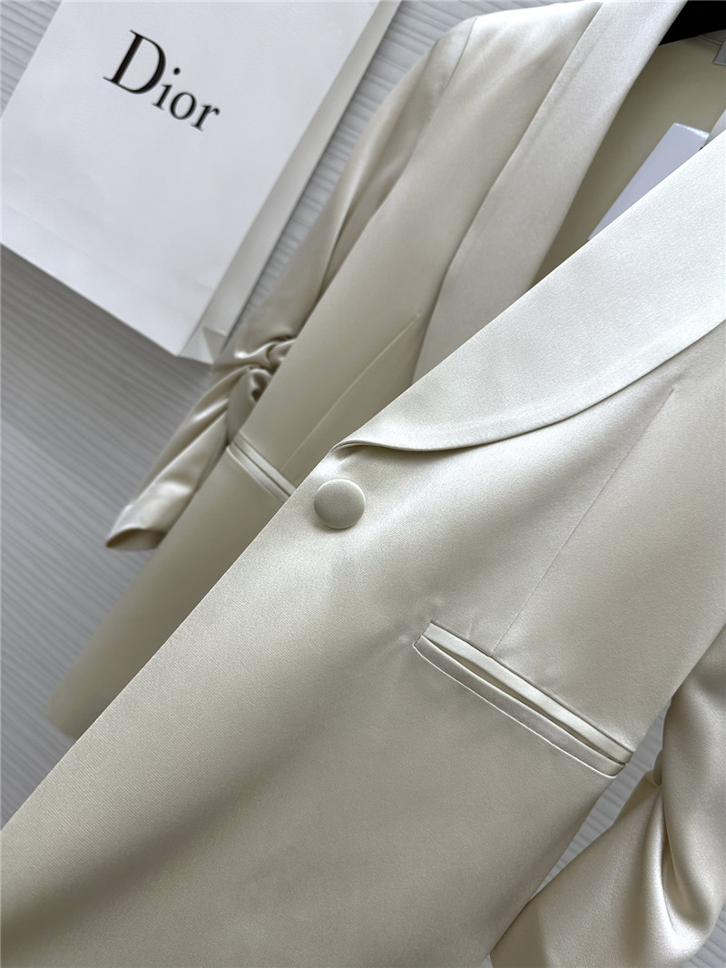 D10r cuff pleated suit jacket replica clothes