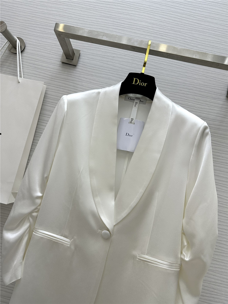 D10r cuff pleated suit jacket replica clothes