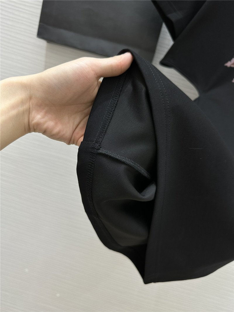 M1um1u bow waist short sleeve dress replica d&g clothing