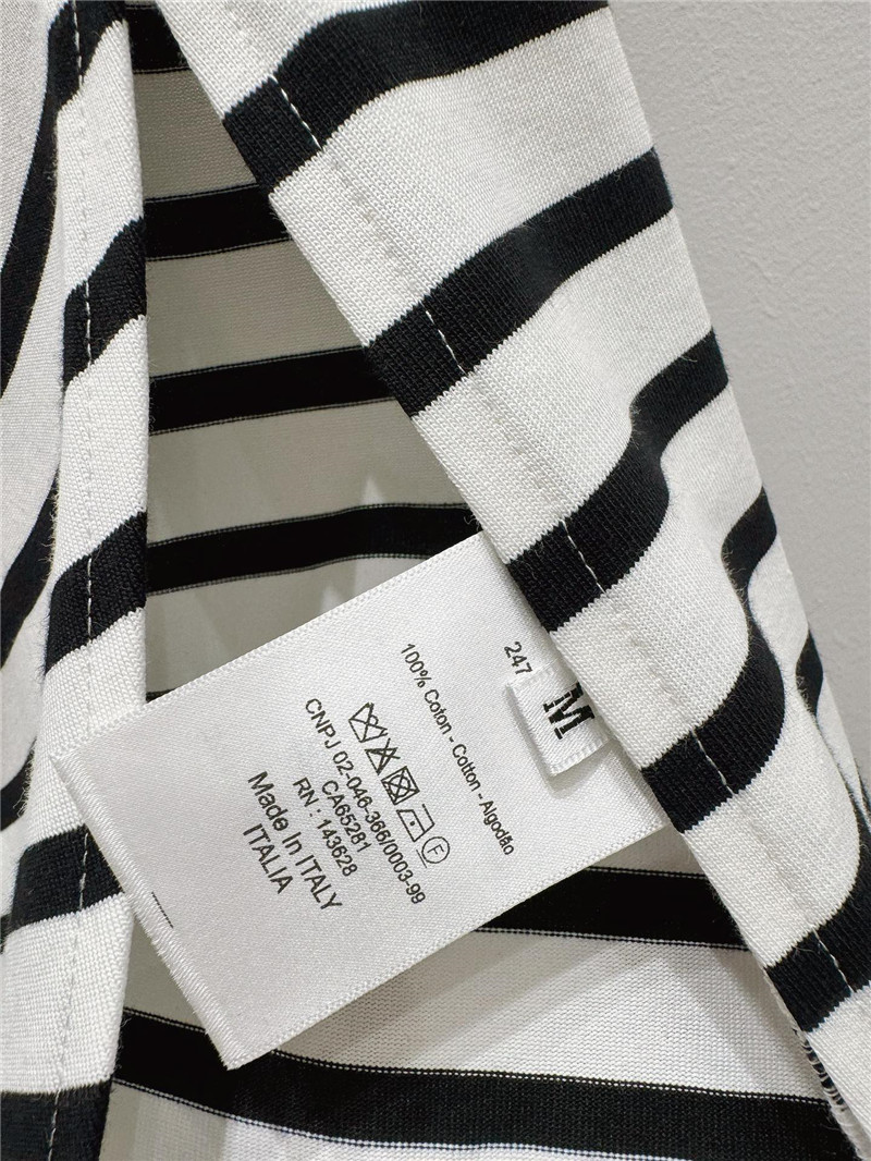 D10r striped slit waist long t skirt replica clothes