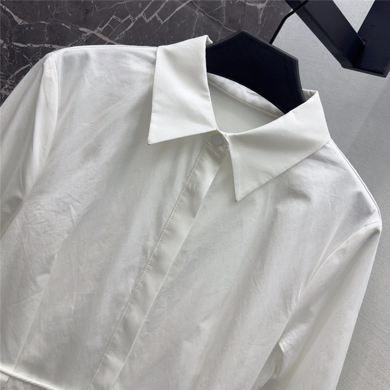 Va1e*ntin0 waist bow shirt dress replica clothes