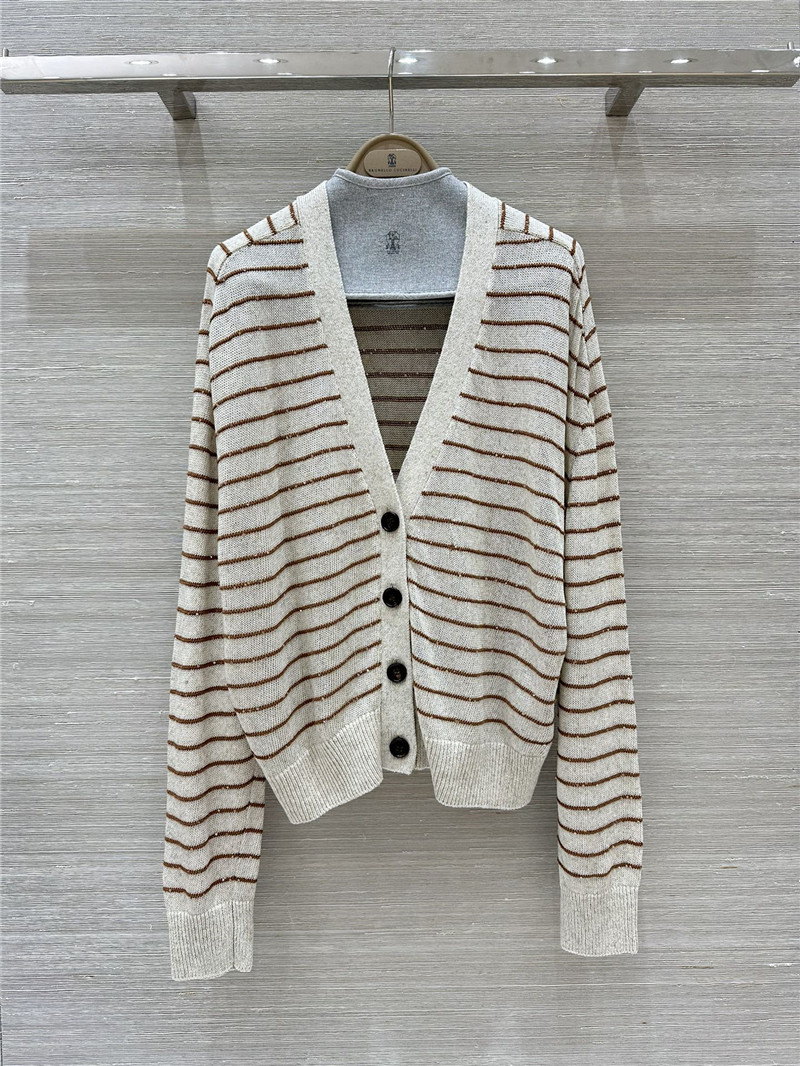 BC Linen Yarn V-Neck Cardigan replica clothing sites