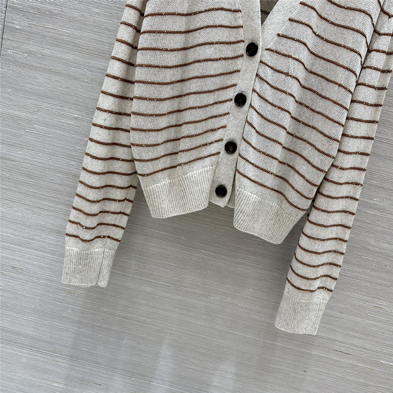 BC Linen Yarn V-Neck Cardigan replica clothing sites