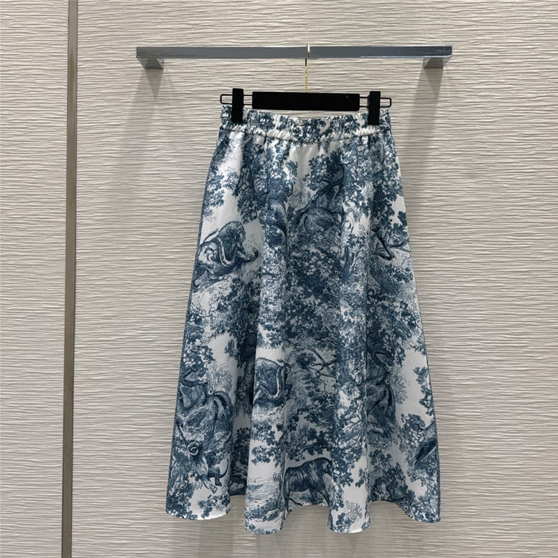 D10r vest top + midi skirt set replica d&g clothing