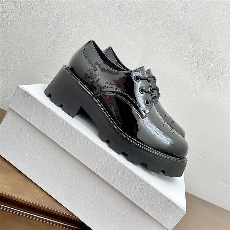 Ce1i*e triomphe rangers derby in black polished bull