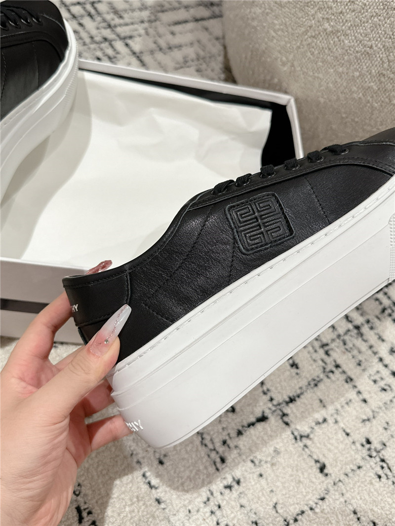 Givenchy City Platform Sneakers in Black