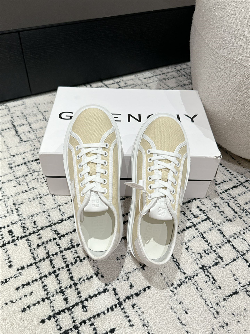 Givenchy City Denim Platform Sneakers