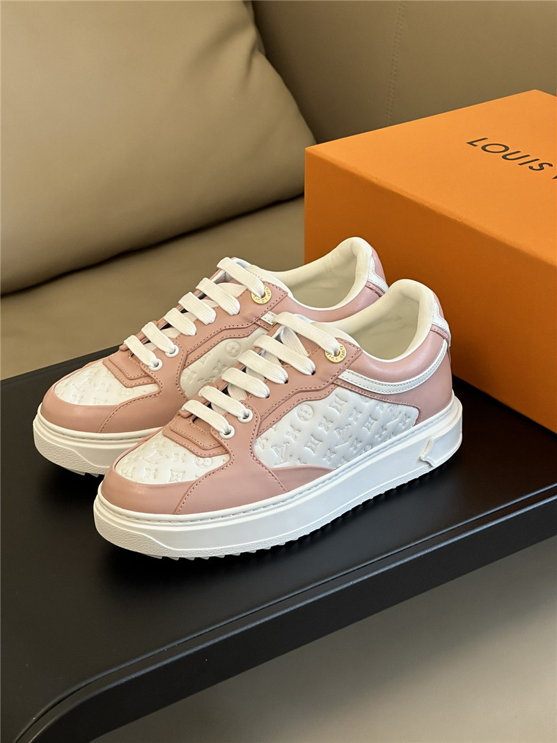 l0vis Vvtt0n lv time out sneakers pink white