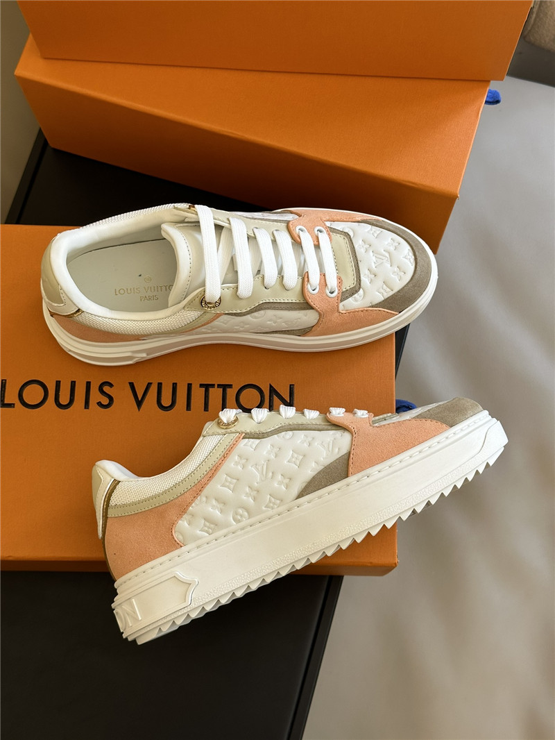 l0vis Vvtt0n lv time out sneakers brown white