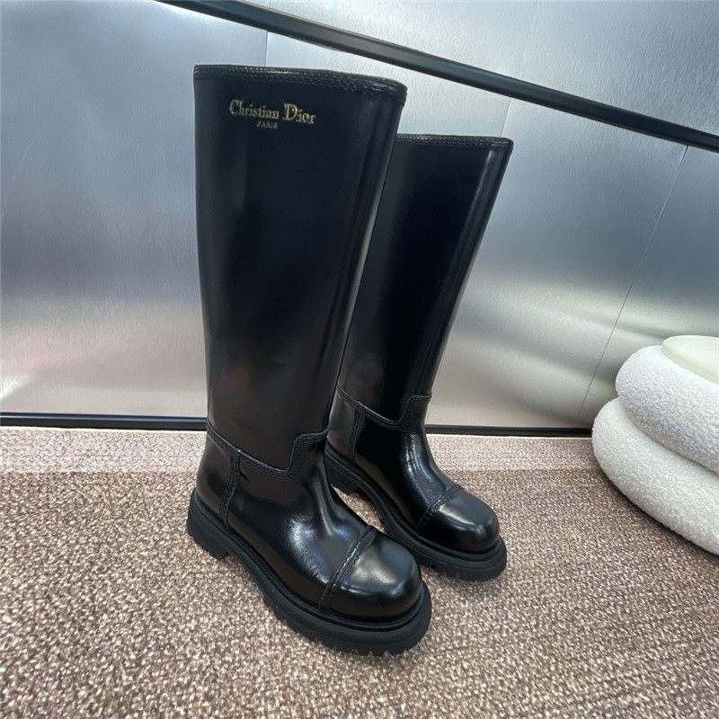 D10r rebel knee high boots