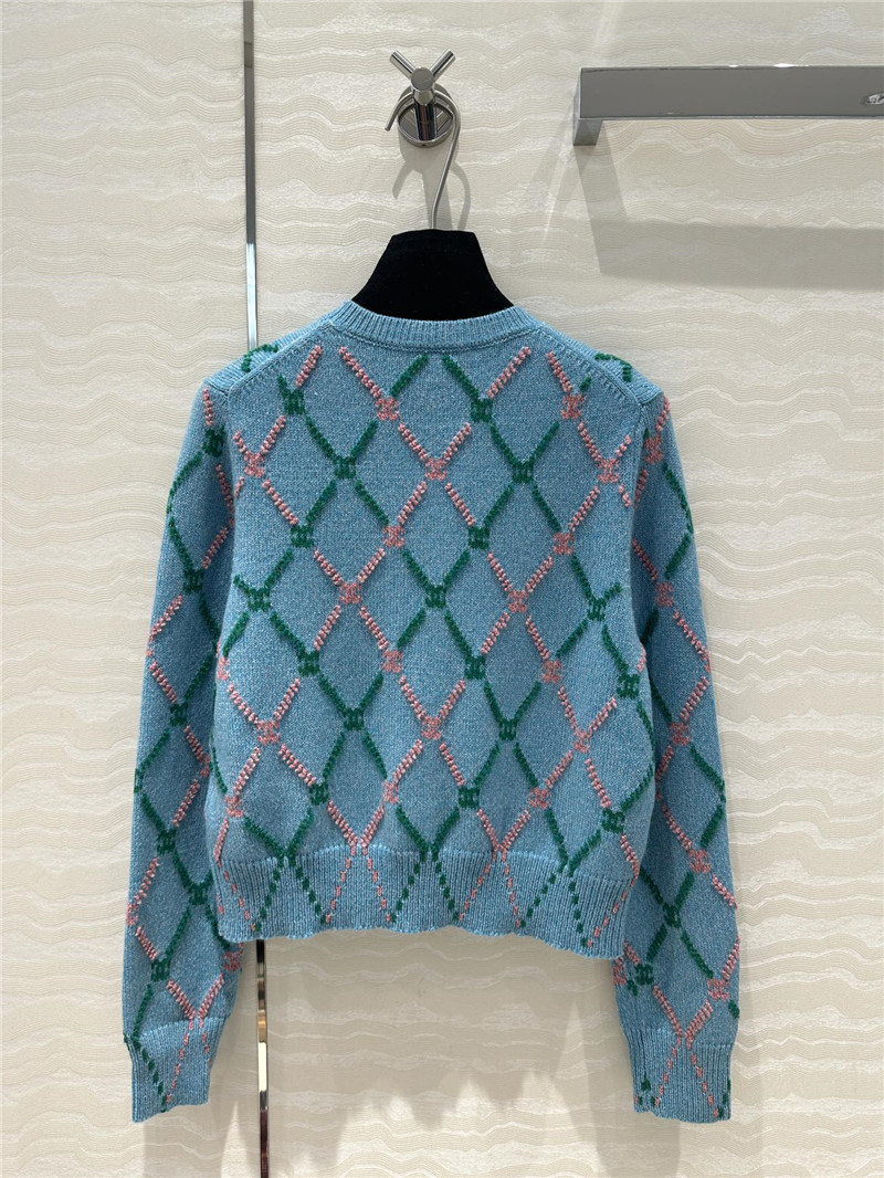 Ch**el handicraft series cashmere cardigan replicas clothes