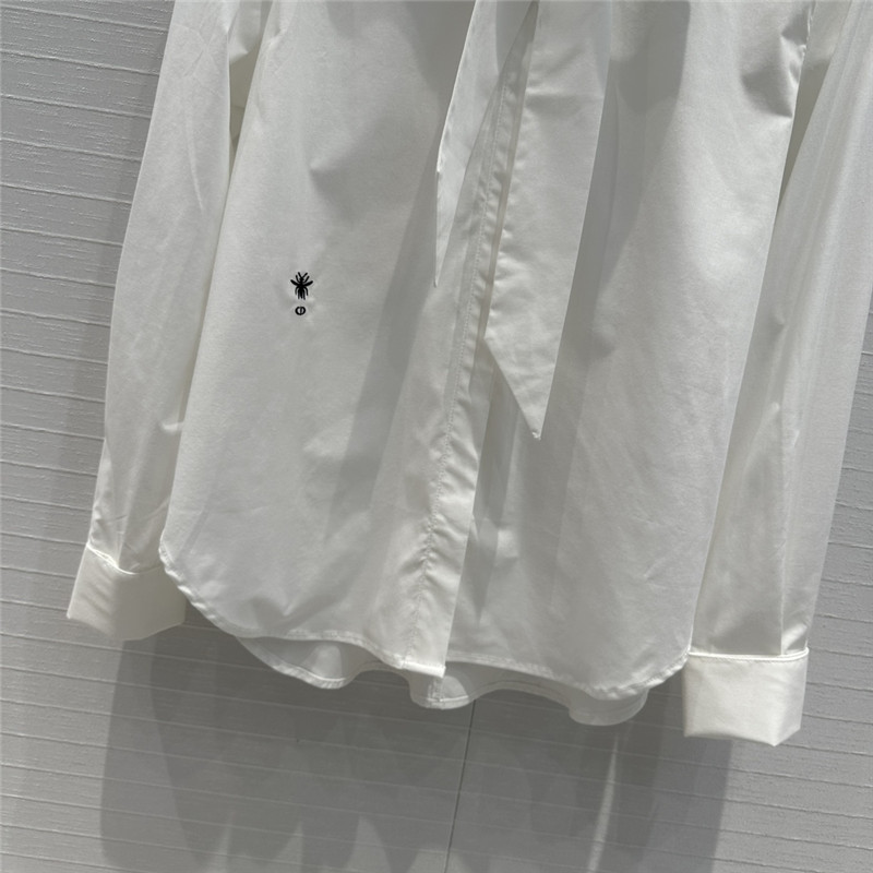 D10r ribbon bow tie collar shirt replica clothing sites