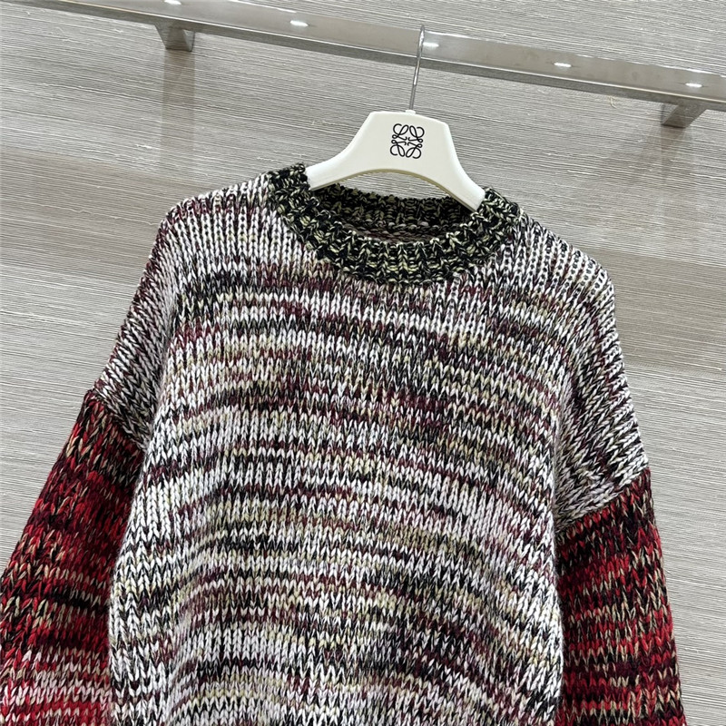 L0ew* carrot sleeve cashmere top replicas clothes