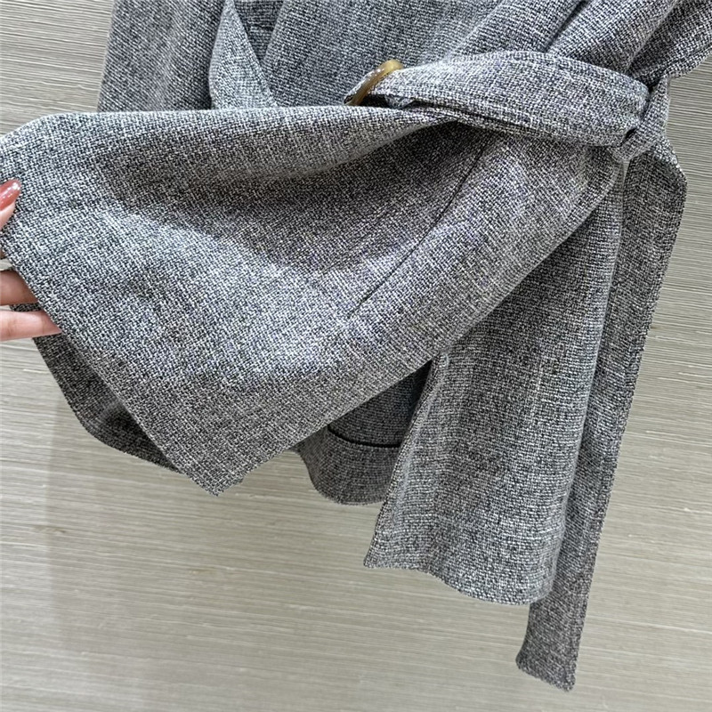 L0r0 P1ana belted jacket cheap replica designer clothes