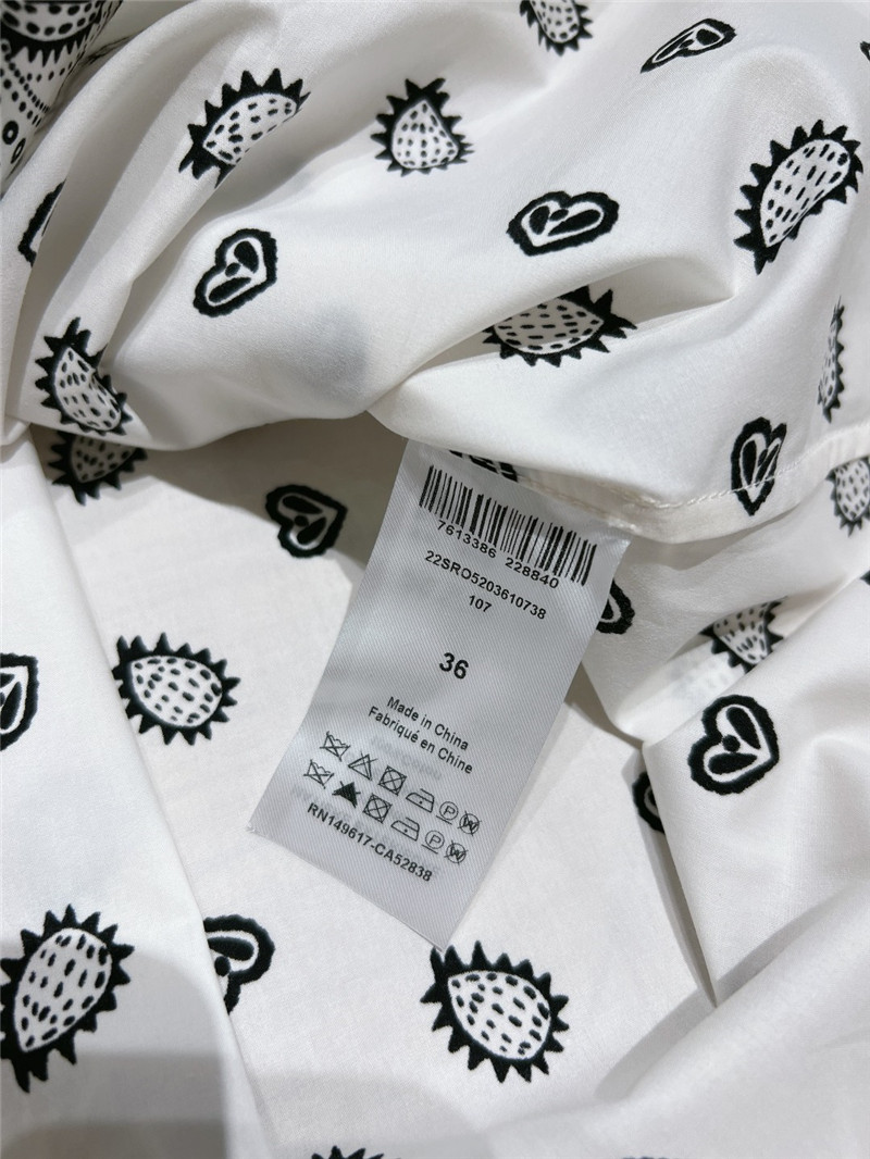Chloé puff sleeve lapel dress replica designer clothes