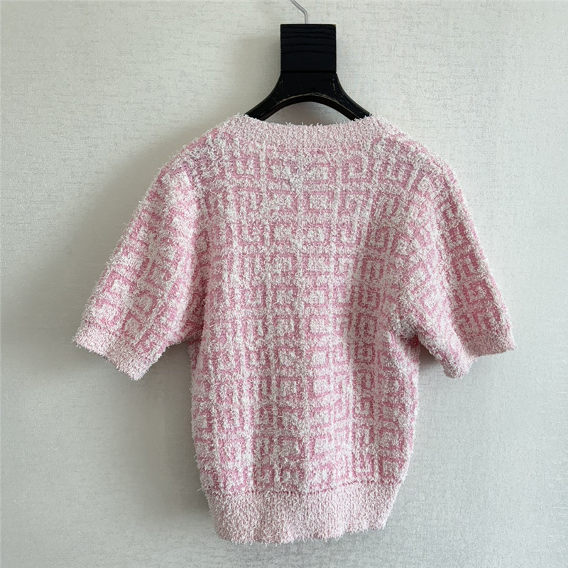 Givenchy short sleeve V cardigan replica d&g clothing