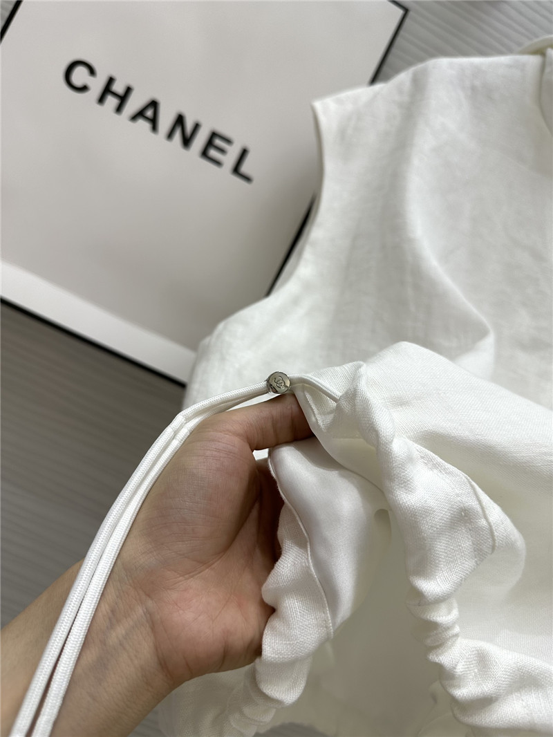 Ch**el vintage linen suit replica designer clothes