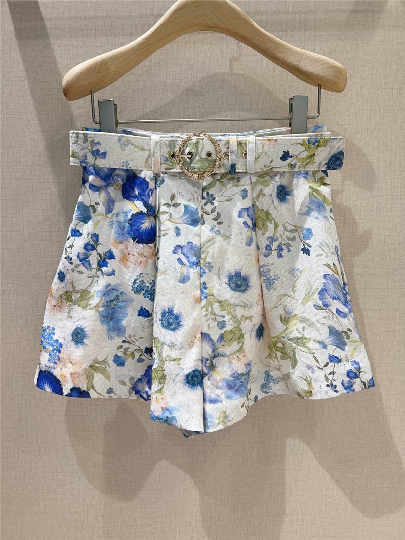 zimm new shorts with pleated details replica clothes