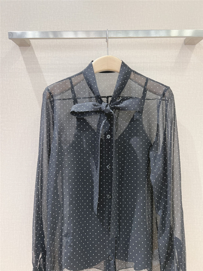 D10r polka dot shirt replica designer clothes
