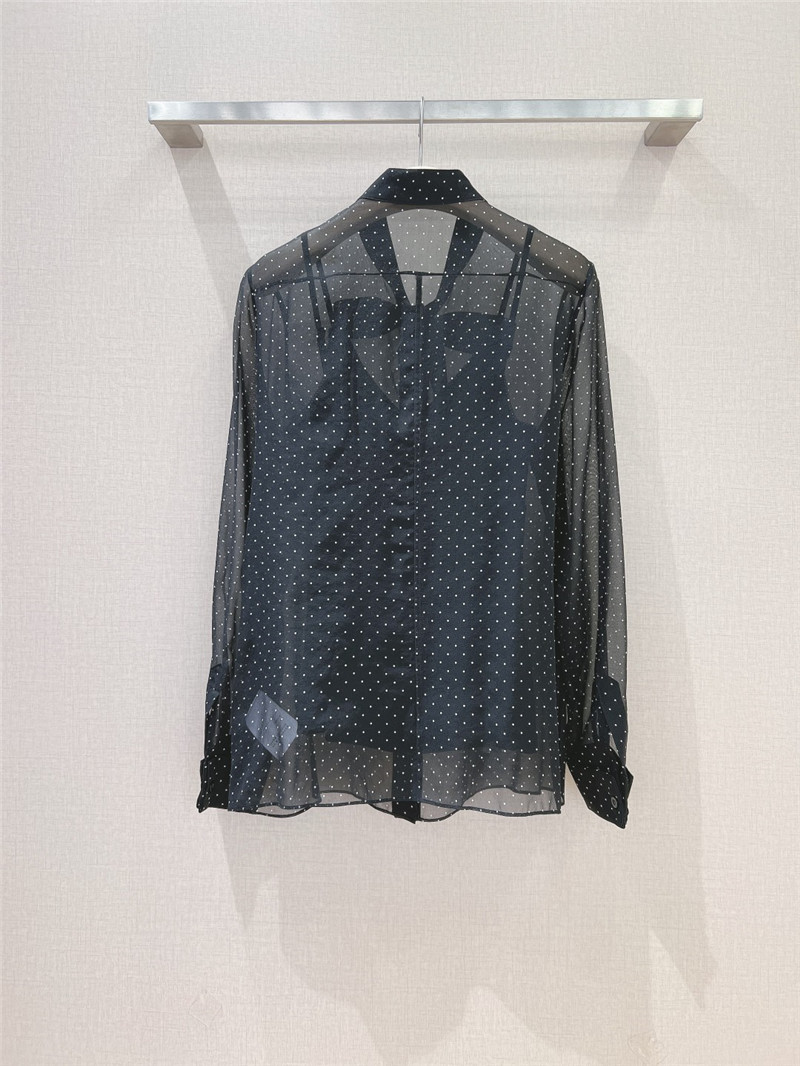 D10r polka dot shirt replica designer clothes