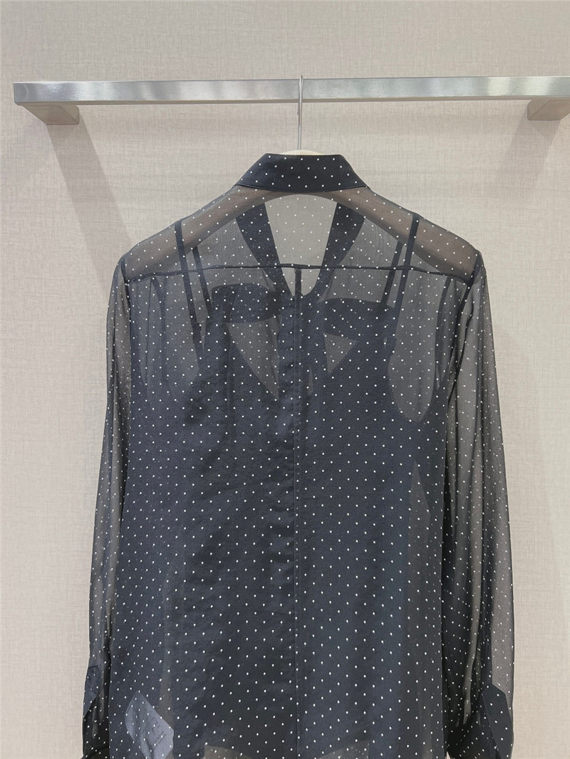 D10r polka dot shirt replica designer clothes