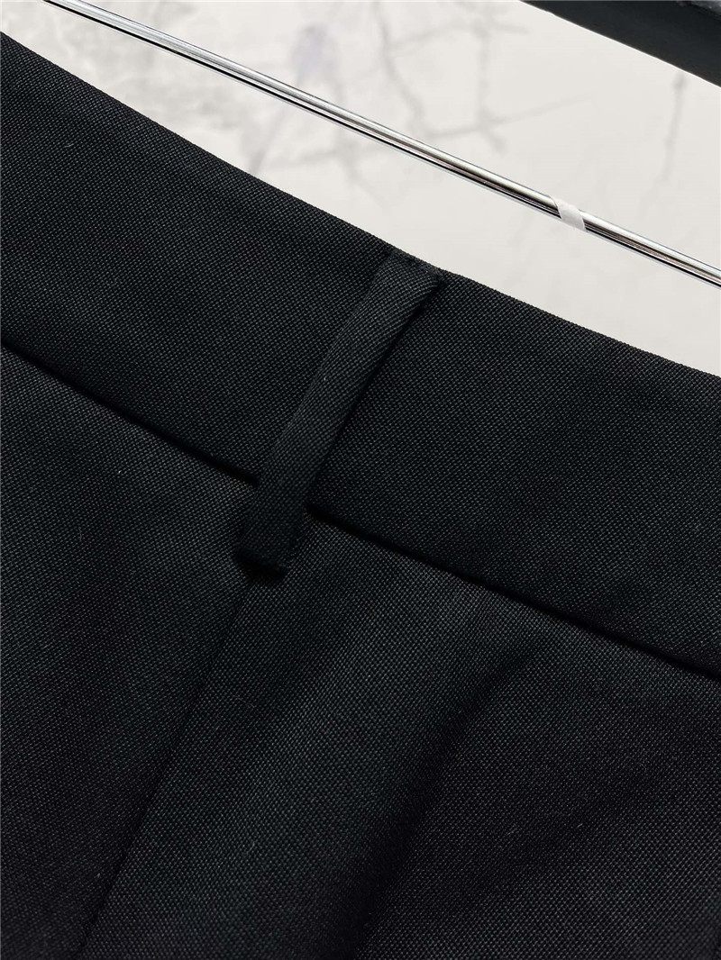 Y51 all-match slim wool shorts replica clothes