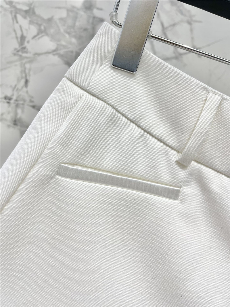 Y51 all-match slim wool shorts replica clothes