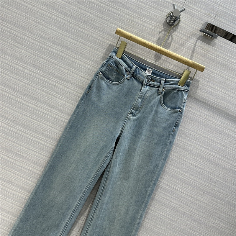 L0ew* wide leg straight jeans replica d&g clothing