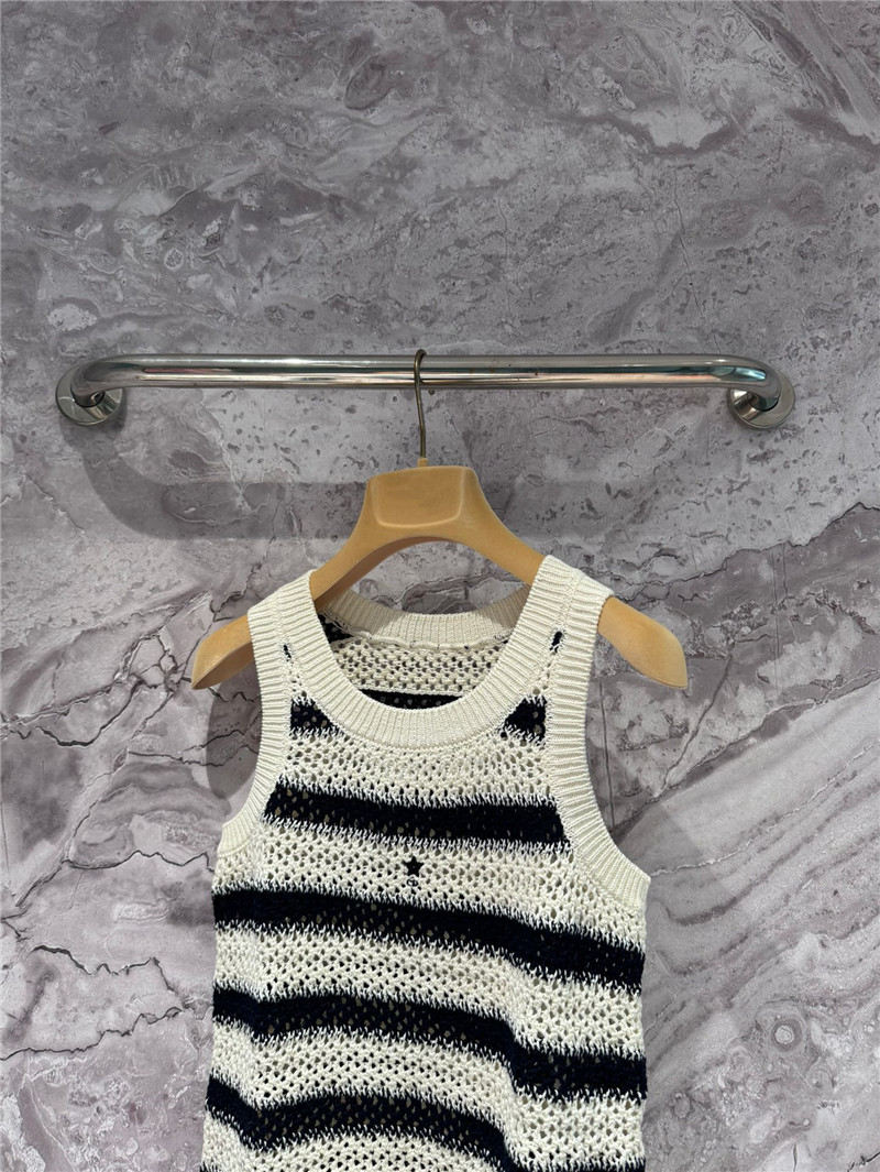 D10r hollow knit vest replica d&g clothing