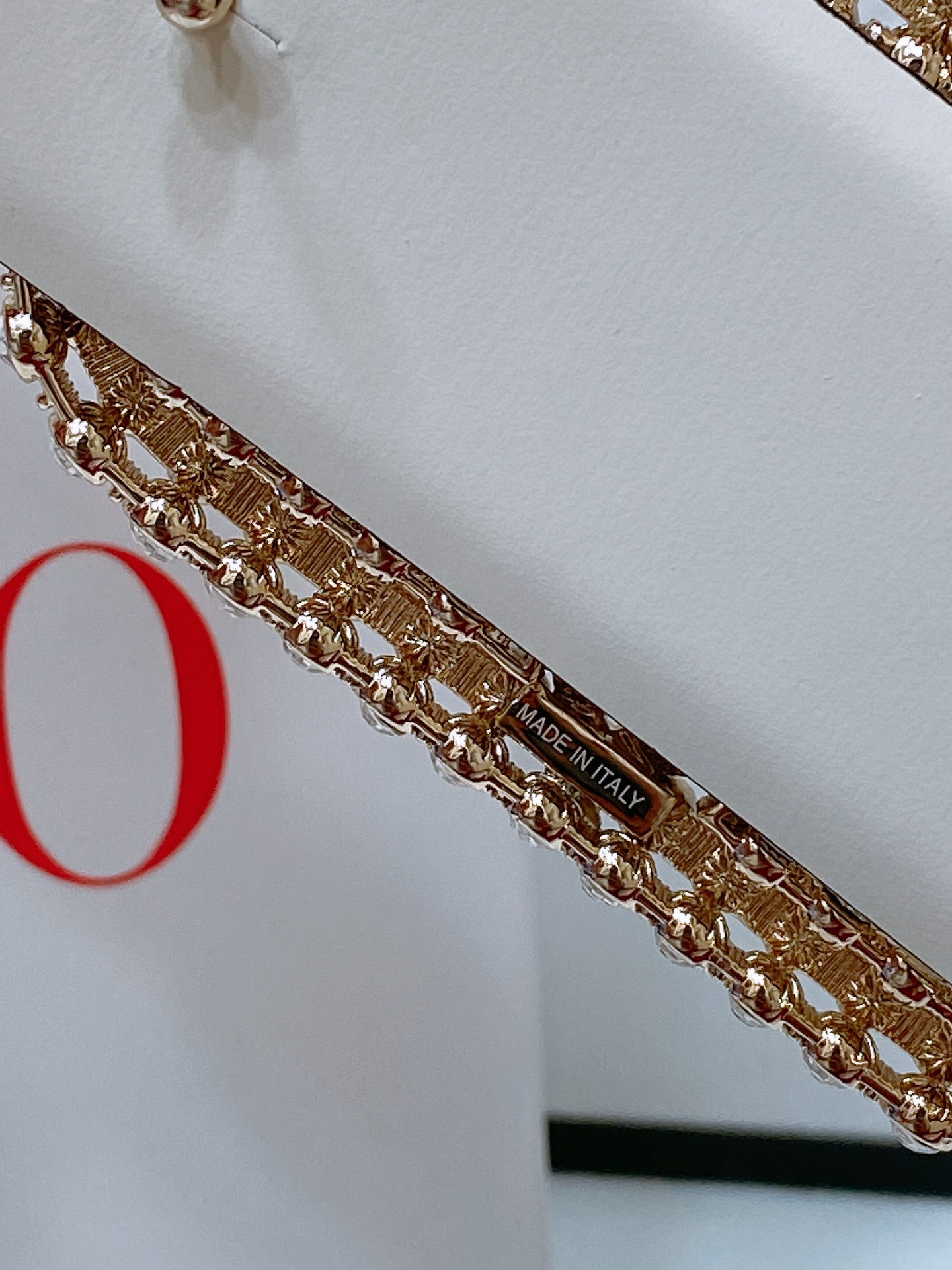 Va1e*ntin0 reversible calfskin belt