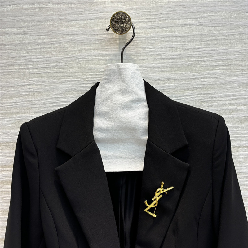 Y51 shoulder pad suit jacket replica designer clothes
