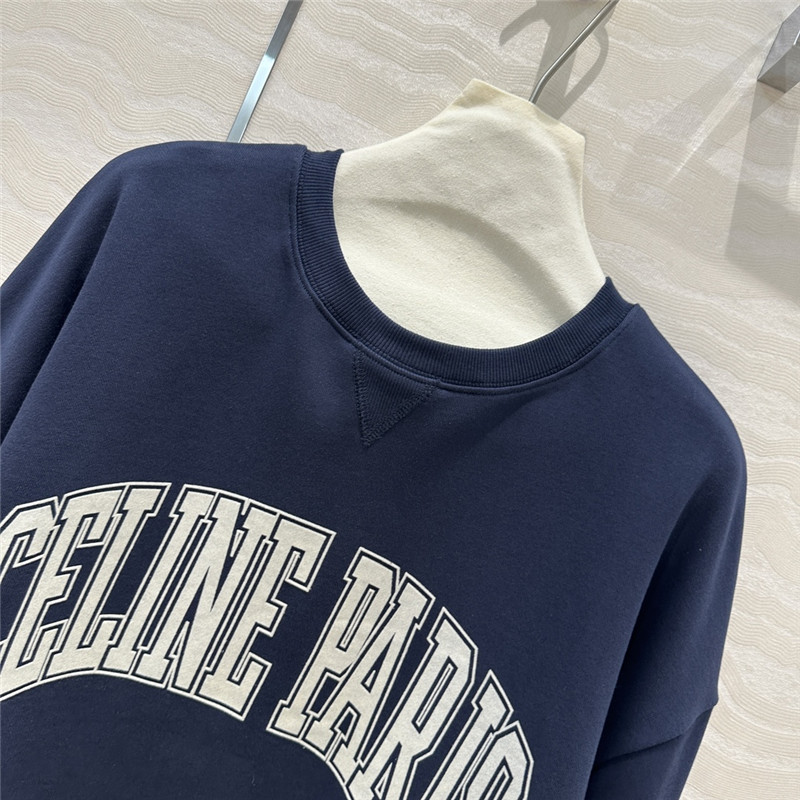Ce1i*e navy blue sweatshirt replica d&g clothing