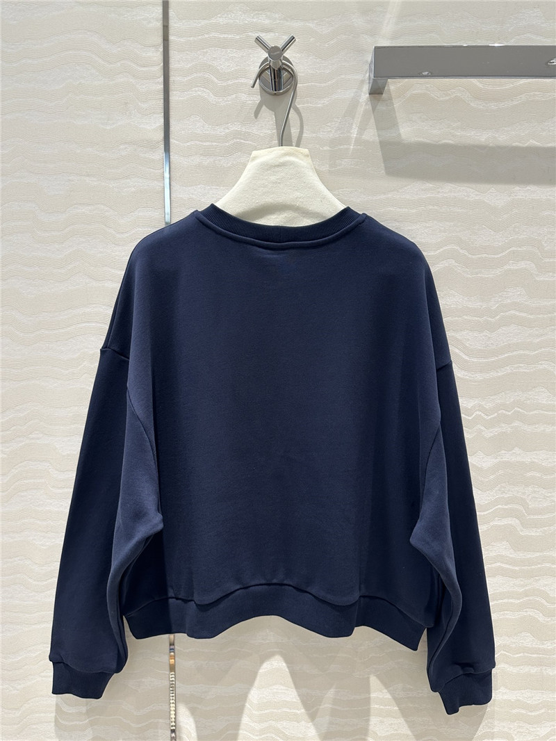 Ce1i*e navy blue sweatshirt replica d&g clothing