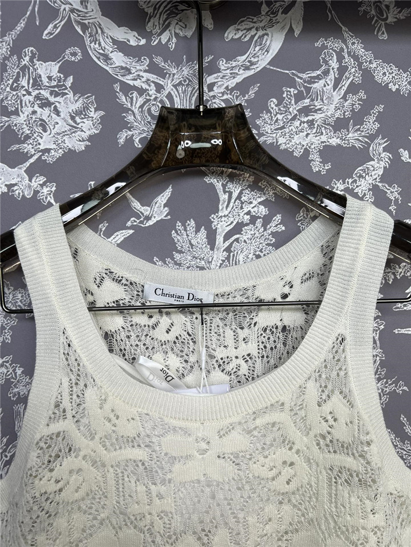 D10r new lace crochet vest replica clothes