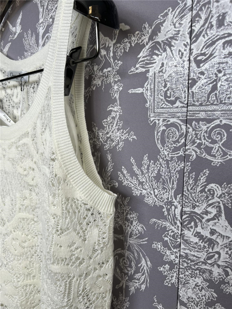 D10r new lace crochet vest replica clothes