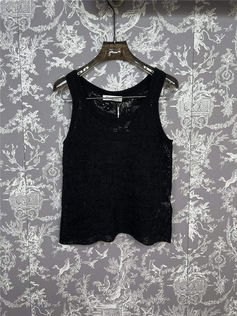 D10r new lace crochet vest replica clothes