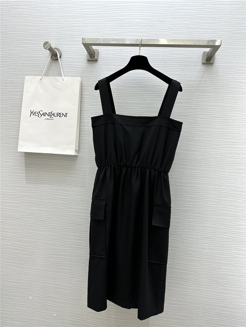 Y51 workwear style suspender tube dress replica clothes