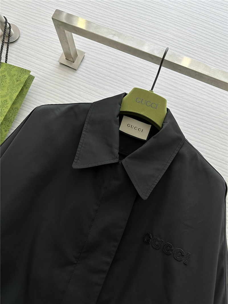 Gvc*1 drawstring zipper lapel jacket replica designer clothes