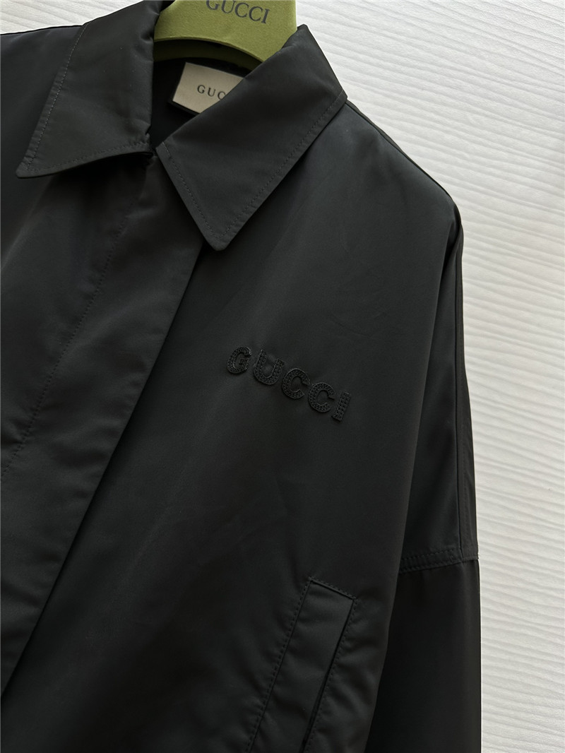 Gvc*1 drawstring zipper lapel jacket replica designer clothes
