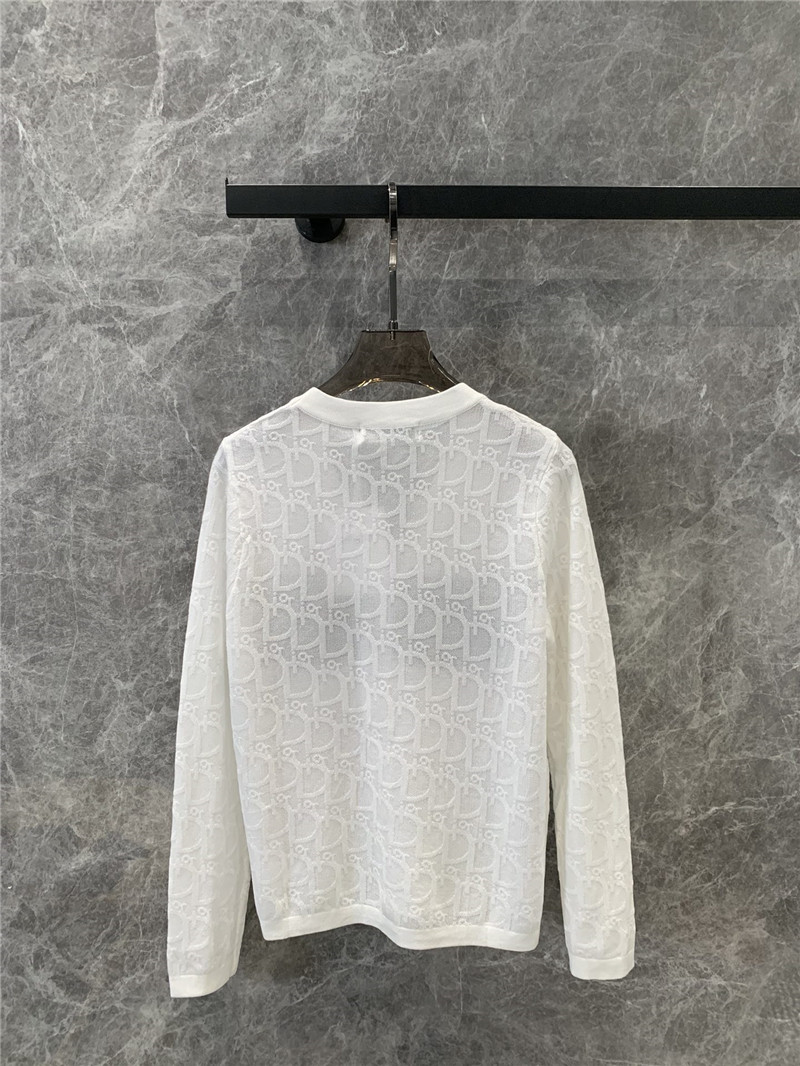 D10r single breasted knitted cardigan replica clothes