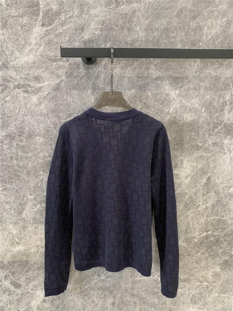 D10r single breasted knitted cardigan replica clothes