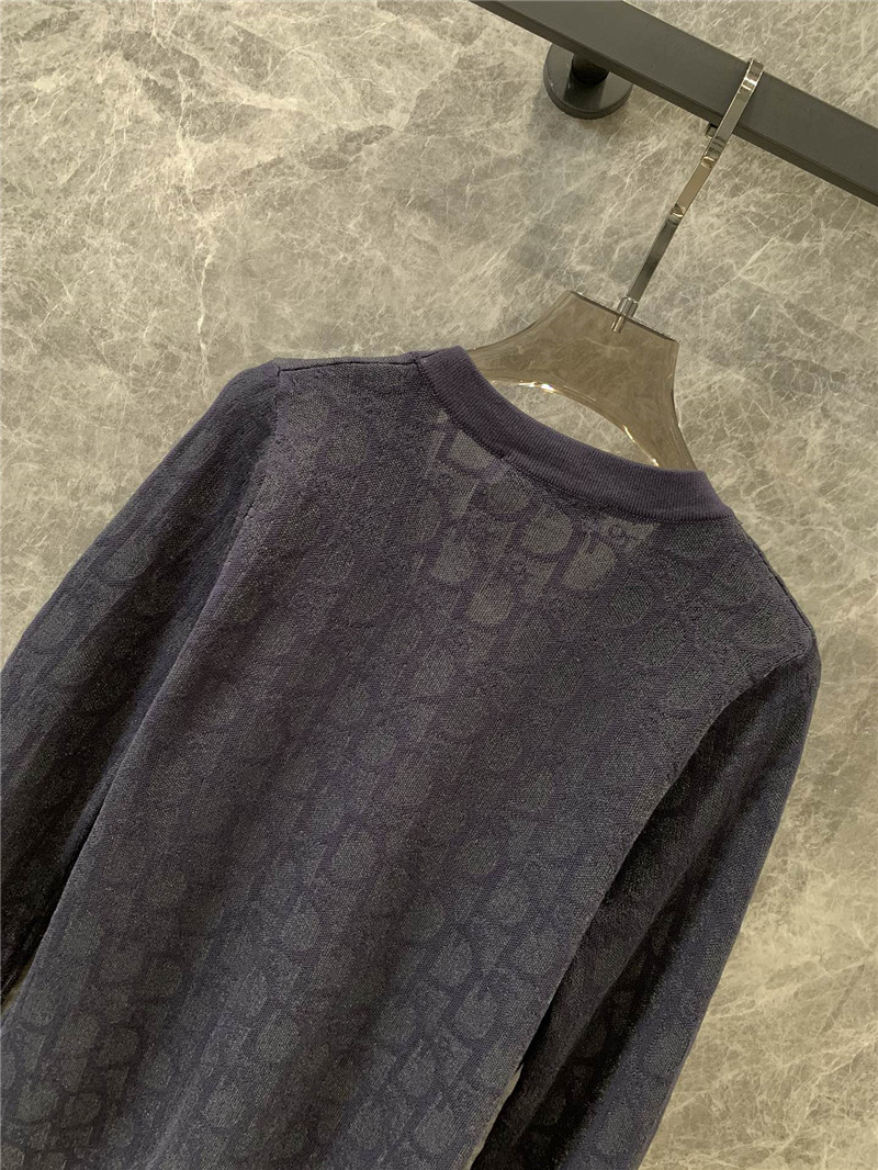 D10r single breasted knitted cardigan replica clothes