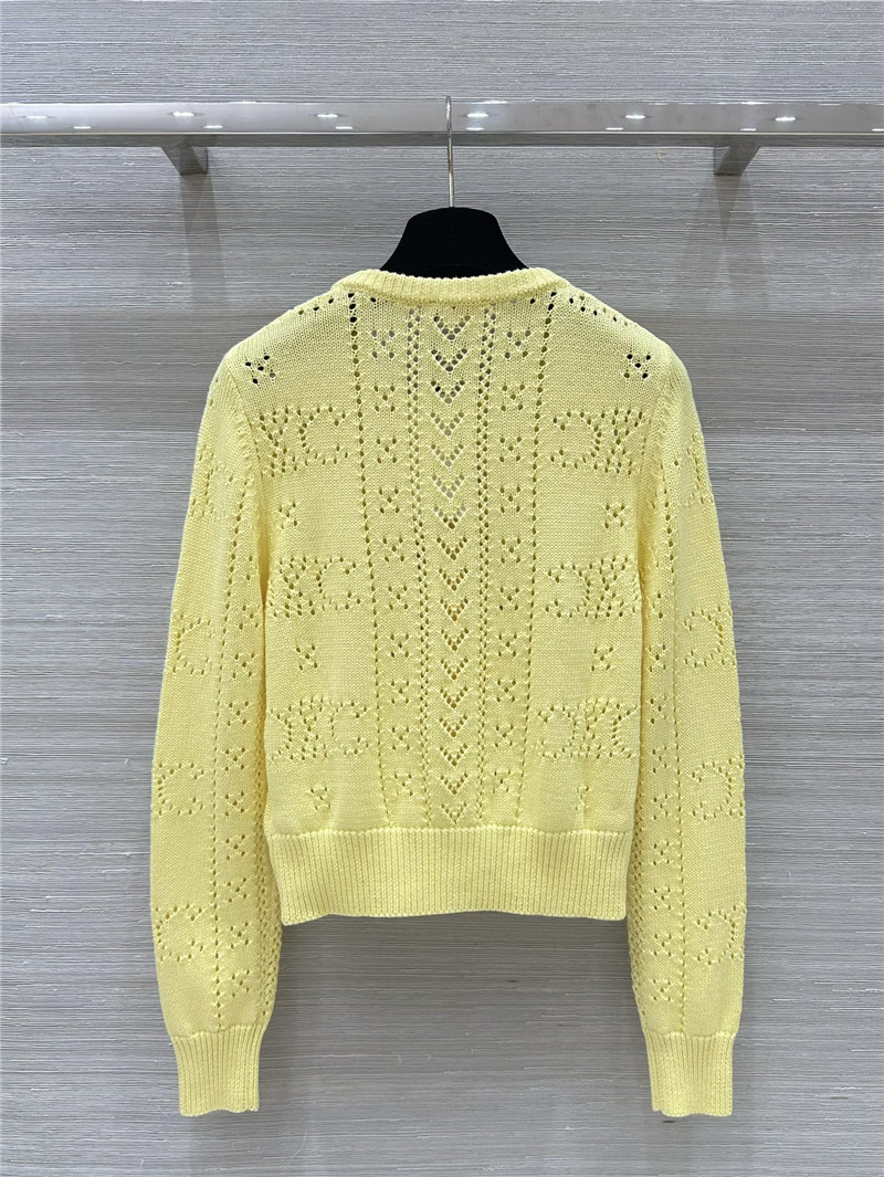 Ce1i*e arc de triomphe knitted cardigan replica clothes