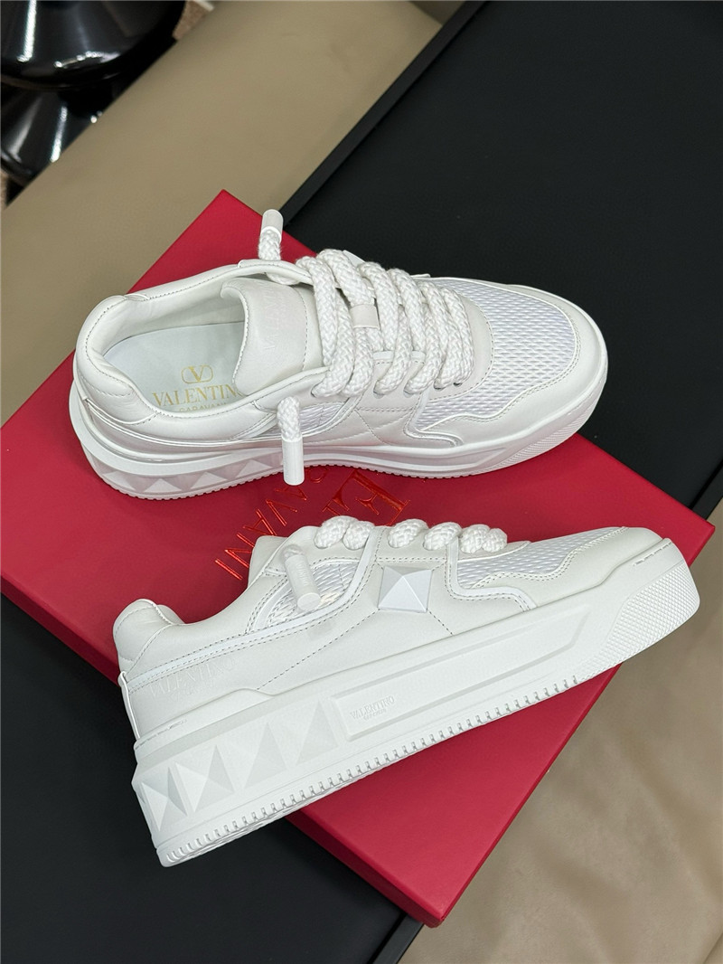 Va1e*ntin0 one stud xl nappa leather low-top sneaker