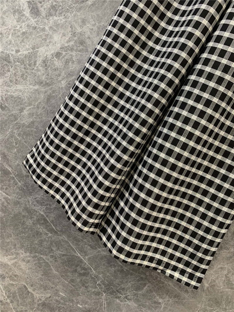 A1exa*der wang tencel plaid casual trousers replica clothes