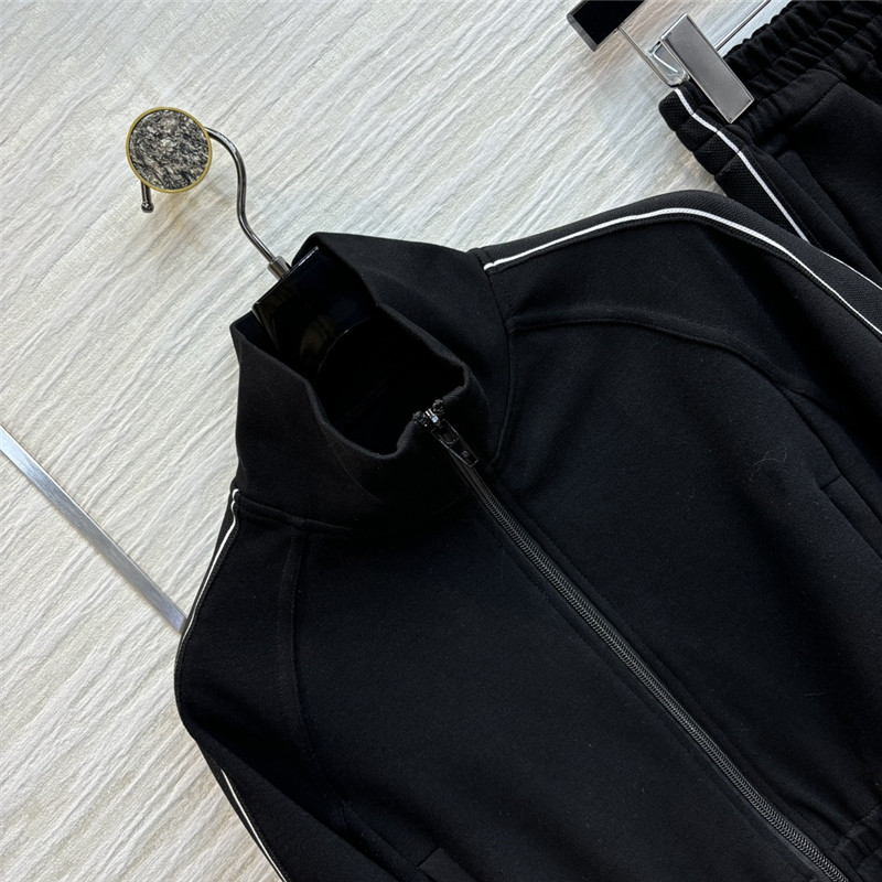A1exa*der wang zipper sweatshirt + wide-leg pants set