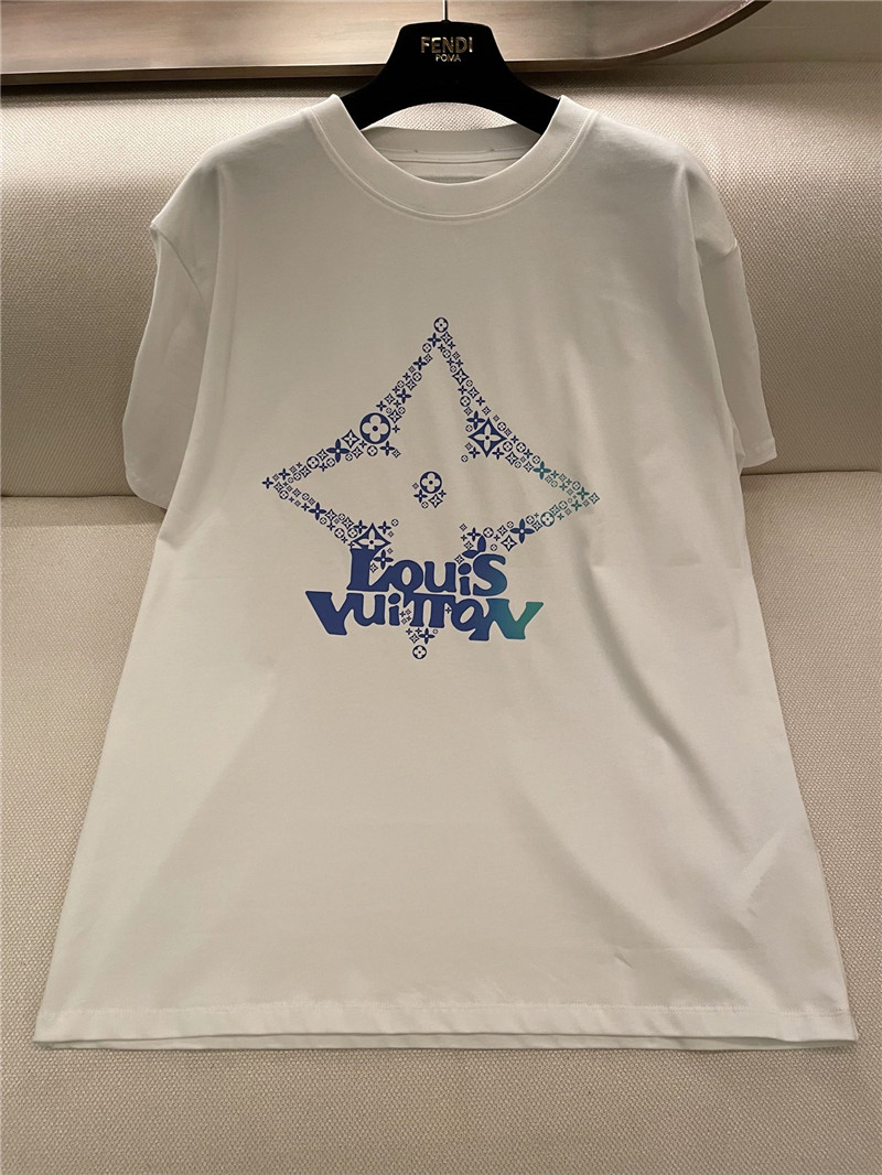 l0vis Vvtt0n lv new printed short-sleeved replicas clothes